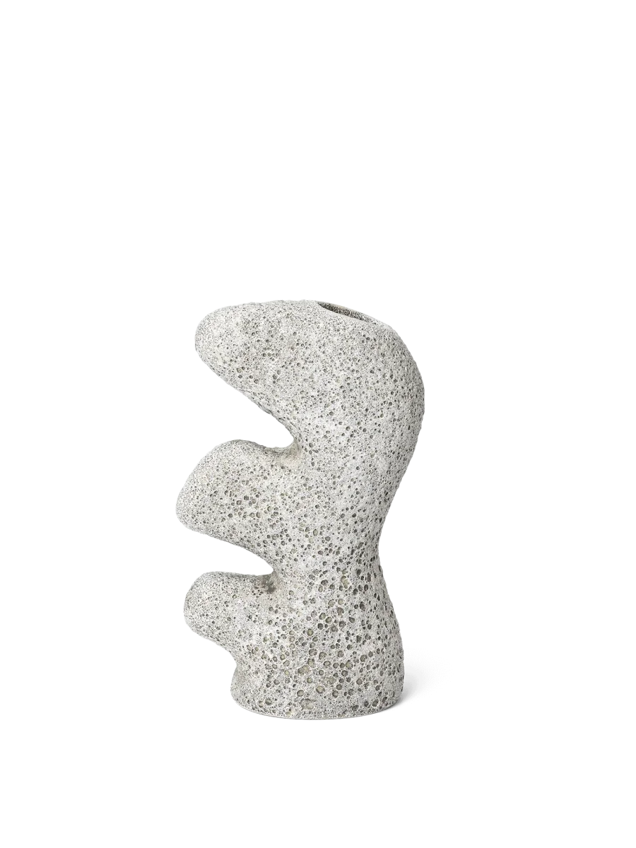 Yara Vase - Small - Grey Pumice - Bild 2