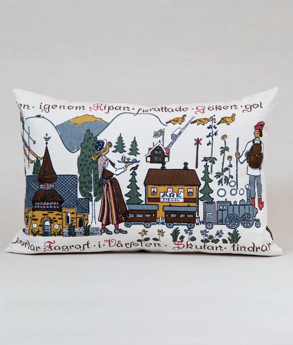 Kuddfodral “Åre” 50x70 Halvlinne - Bild 3